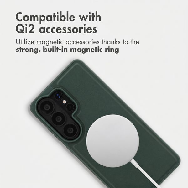 Accezz Edge Back Cover with MagSafe Samsung Galaxy S26 Ultra - Green