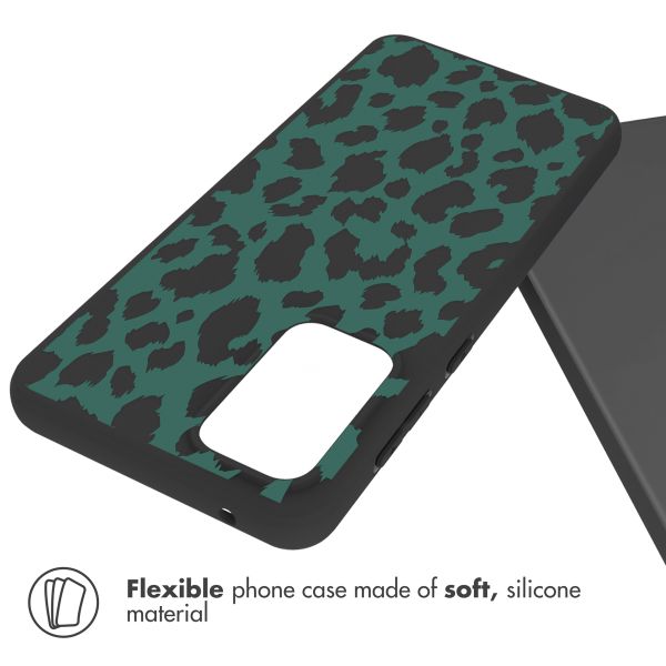 imoshion Design hoesje Samsung Galaxy A33 - Luipaard - Groen / Zwart