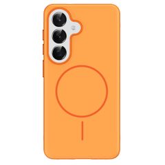 imoshion Color Backcover met Thin MagSafe Ring Samsung Galaxy S25 - Oranje
