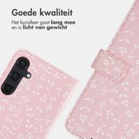 imoshion Design Bookcase Samsung Galaxy A55 - Pink Bazaar Flowers