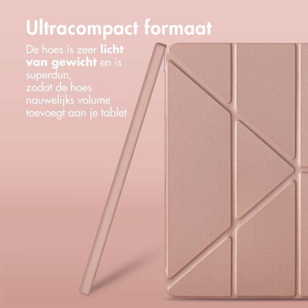 imoshion Origami Bookcase Lenovo Tab P12 - Rosé Goud
