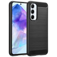 imoshion Brushed Backcover Samsung Galaxy A55 - Zwart