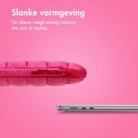 imoshion Puffer Laptop hoes 15-16 inch - Laptopsleeve - Hot Pink