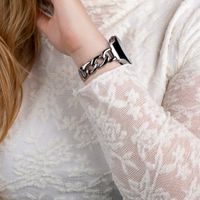 Selencia Chain bandje  - Universeel 18 mm aansluiting - Zilver