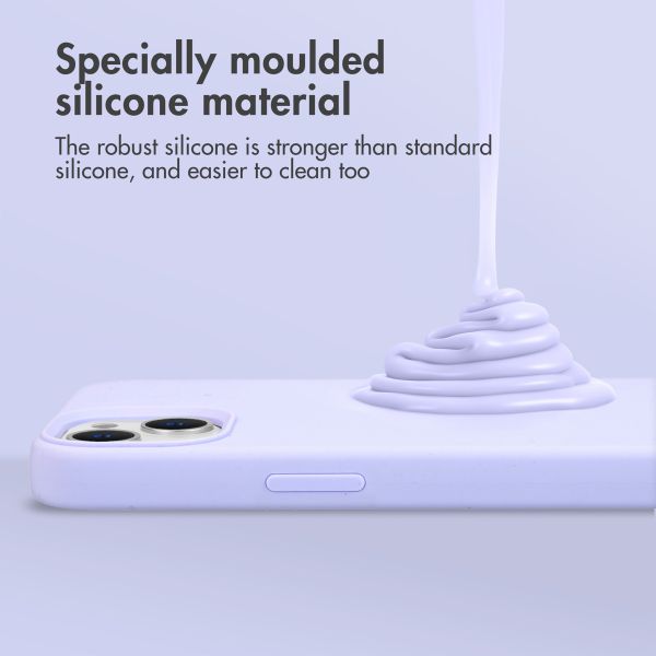 Accezz Liquid Silicone Backcover Samsung Galaxy A15 (5G/4G) - Paars