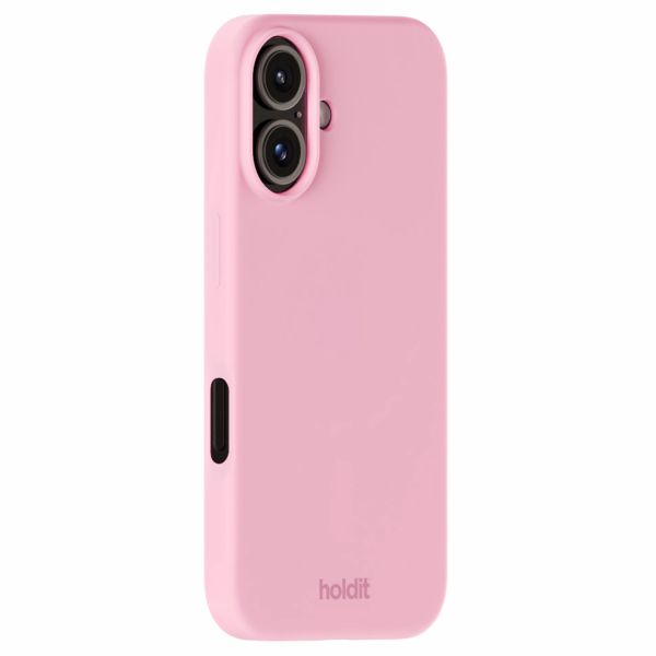 Holdit Silicone Case iPhone 16 - Pink