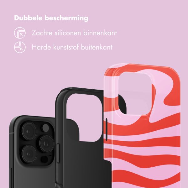 Selencia Vivid Backcover Apple iPhone 16 Pro - Dream Swirl Pink