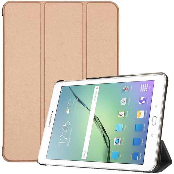 imoshion Trifold Bookcase Samsung Galaxy Tab S2 9.7 - Goud