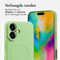 imoshion Color Backcover met MagSafe Apple iPhone 16 - Groen