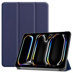 imoshion Trifold Bookcase Apple iPad Pro 13 (2024) M4 - Donkerblauw