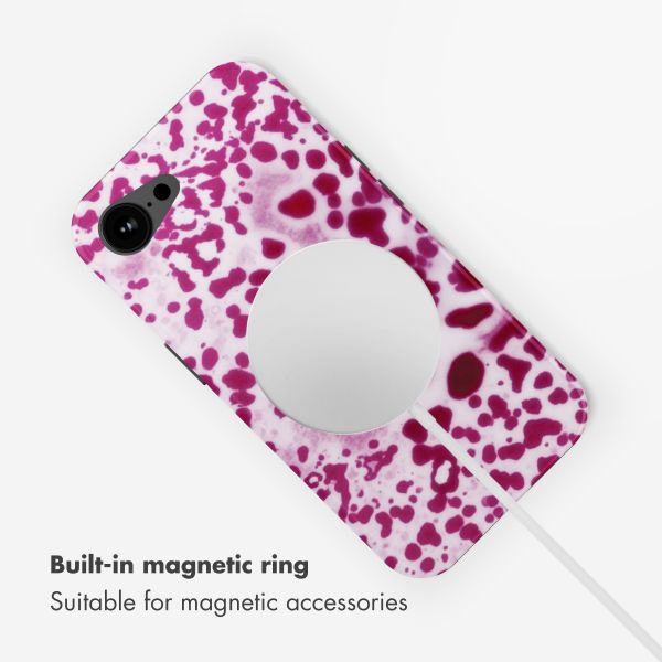 Selencia Vivid Back Cover with MagSafe Apple iPhone 17e / 16e - Cosmic Orchid