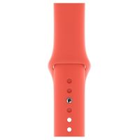 Apple Sport Band Apple Watch Series 1 t/m 9 / SE (38/40/41 mm) | Series 10 (42 mm) - Nectarine