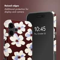 Selencia Vivid Back Cover with MagSafe Apple iPhone 16 - Choco Flower Pop