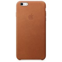 Apple Leather Backcover Apple iPhone 6(s) Plus - Saddle Brown