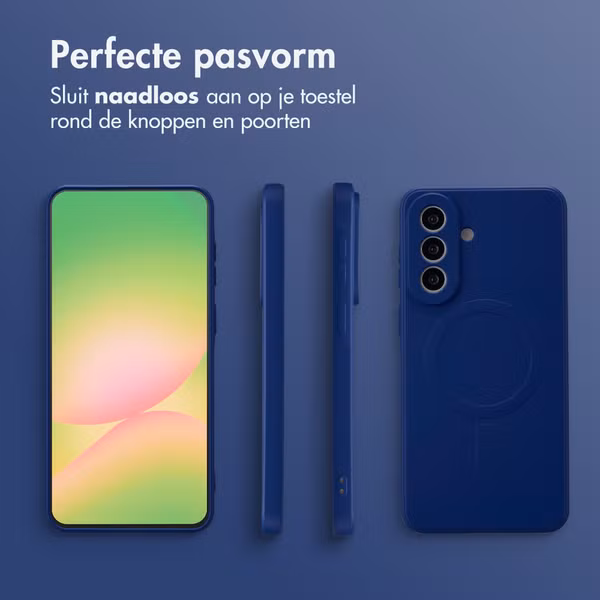 imoshion Color Backcover met MagSafe Samsung Galaxy A57 (5G) - Royal Blue