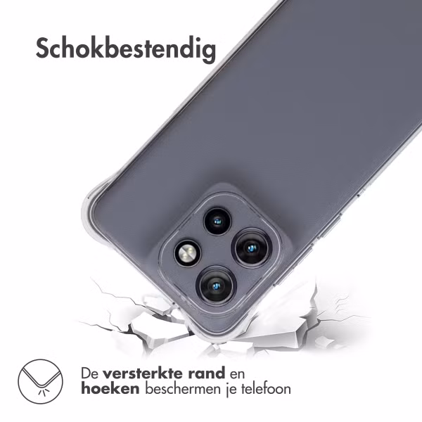 imoshion Shockproof Case Motorola Thinkphone 25 / Motorola Edge 50 Neo / Edge 60 Neo - Transparant