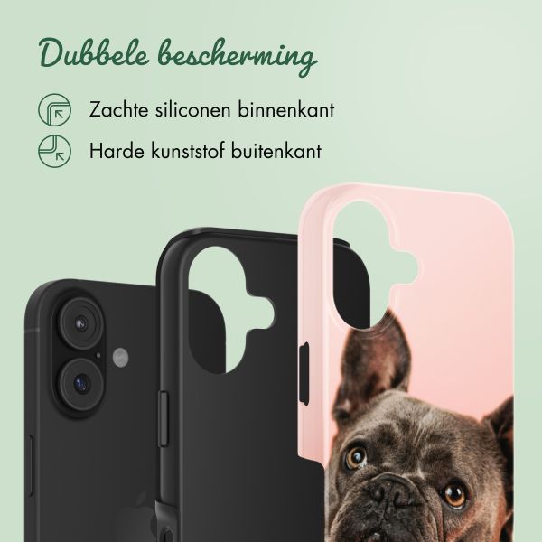 Ontwerp je eigen tough case Apple iPhone 17 - Wit