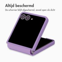 Accezz Grid Backcover Samsung Galaxy Z Flip 8 - Lila