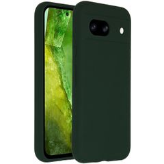 Accezz Liquid Silicone Backcover Google Pixel 8a - Donkergroen