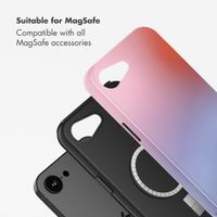 Selencia Vivid Back Cover with MagSafe Apple iPhone 17e / 16e - Gradient Soft Blush