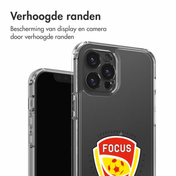 Clear Backcover Apple iPhone 12 (Pro) - Focus '07