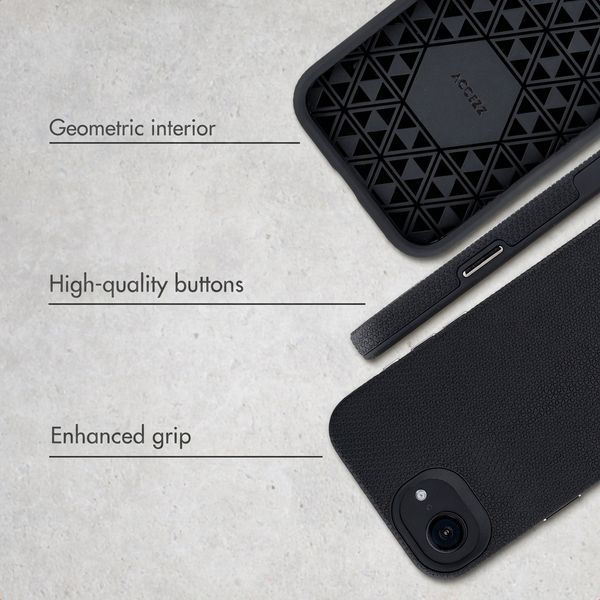 Accezz Tough Back Cover with MagSafe Apple iPhone 17e / 16e - Black