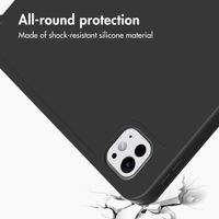 Accezz Smart Silicone Book Case Apple iPad Pro 11 (2025) M5 / (2024) M4 - Black
