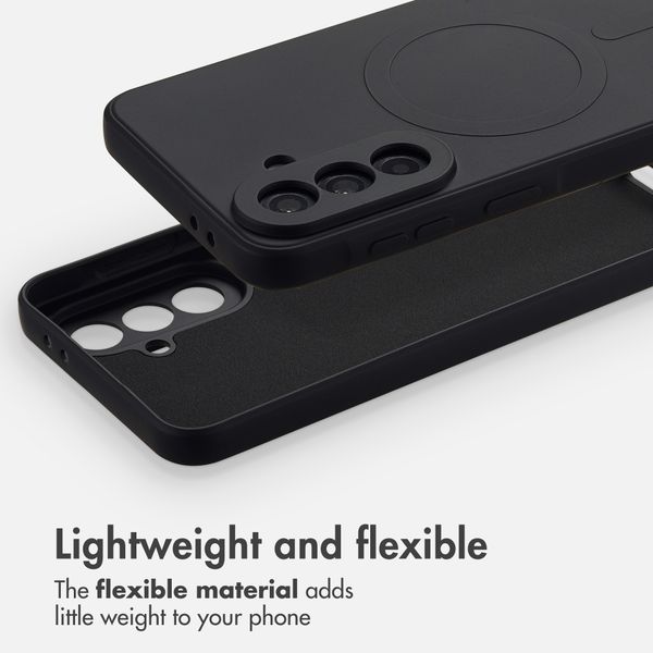 imoshion Colour Back Cover with MagSafe Samsung Galaxy A37 (5G) - Black