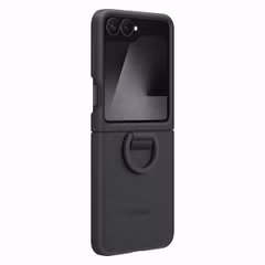 Samsung Originele Silicone Cover Ring Samsung Galaxy Z Flip 6 / Flip 7 FE - Black