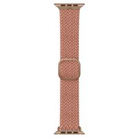 Uniq Aspen Braided bandje Apple Watch Series 1 t/m 10 / SE / Ultra (2) (44/45/46/49 mm) - Grapefruit Pink