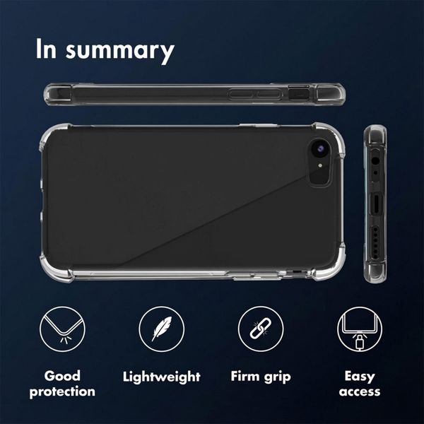 imoshion Shockproof Case Apple iPhone SE (2022 / 2020) / 8 / 7 - Transparant