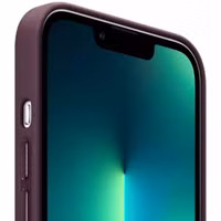 Apple Leather Backcover MagSafe Apple iPhone 13 Pro - Dark Cherry