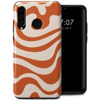 Selencia Vivid Tough Backcover Huawei P30 Lite - Dream Swirl Orange