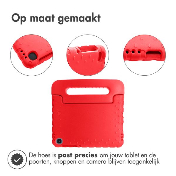 imoshion Kidsproof Backcover met handvat Galaxy Tab A7 Lite - Rood