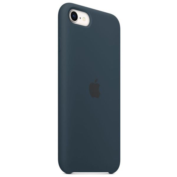 Apple Silicone Backcover Apple iPhone SE (2022 / 2020) / 8 / 7 - Abyss Blue