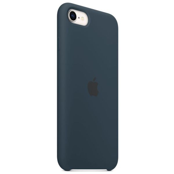 Apple Silicone Backcover iPhone SE (2022 / 2020) / 8 / 7 - Abyss Blue