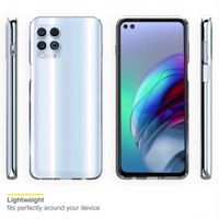 Accezz Clear Backcover Motorola Moto G100 - Transparant