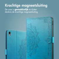 imoshion Mandala Bookcase Samsung Galaxy Tab S11 - Turquoise