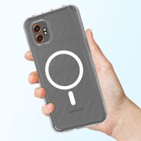 Accezz Xtreme Impact Backcover met MagSafe Samsung Galaxy Xcover 7 Pro - Transparant