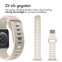 imoshion Active Sport siliconenbandje Apple Watch Series 1 t/m 10 / SE / Ultra (2) (44/45/46/49 mm) - Starlight