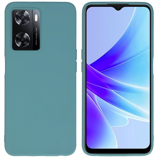 imoshion Color Backcover Oppo A57(s) - Donkergroen