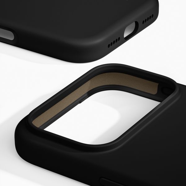iDeal of Sweden Silicone Case met MagSafe Apple iPhone 18 Pro / 17 Pro - Iconic Black