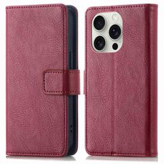 imoshion Luxury Bookcase Apple iPhone 16 Pro - Bordeaux