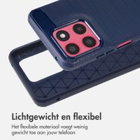 imoshion Brushed Backcover Motorola Moto G57 Power - Donkerblauw