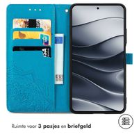 imoshion Mandala Bookcase Xiaomi Redmi Note 14 (5G) - Turquoise