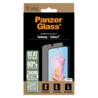 PanzerGlass All-in-One Ultra-Wide Fit Anti-Bacterial Screenprotector Samsung Galaxy S25