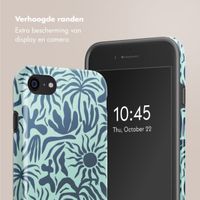 Selencia Vivid Tough Backcover iPhone SE (2022 / 2020) / 8 / 7 - Tropical Vibes Light Blue