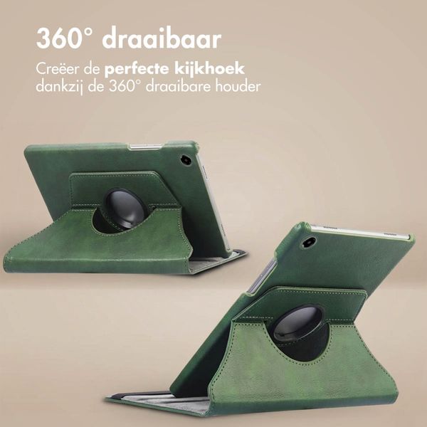 imoshion 360° draaibare Bookcase Samsung Galaxy Tab A9 8.7 inch - Groen