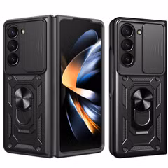 imoshion Rugged Backcover met ring Samsung Galaxy Z Fold 5 - Zwart