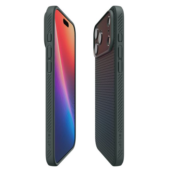Spigen Liquid Air™ Backcover Apple iPhone 18 Pro / 17 Pro - Abyss Green